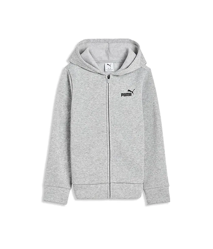 Худи на молнии Essential Basics флис PUMA Kids, Black
