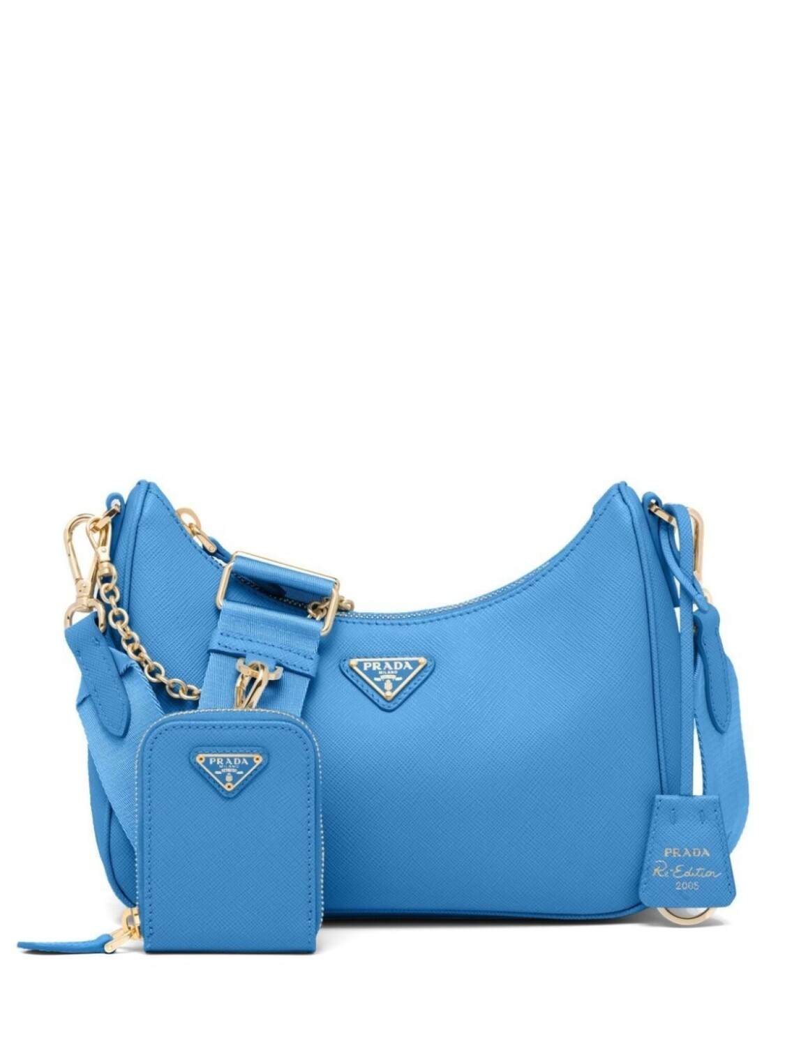 

Сумка на плечо Prada Re-Edition 2005, синий