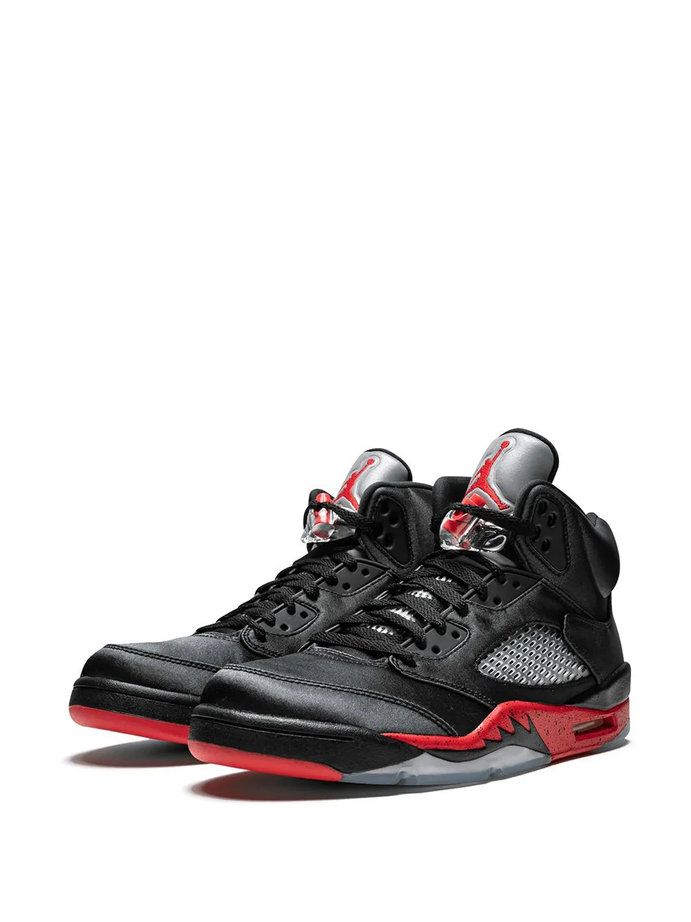 Высокие кроссовки Air  5 Retro Jordan, черный — фото 2