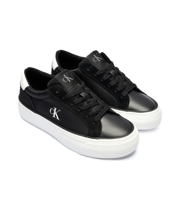 Кроссовки Vulc на плоской платформе Calvin Klein, черный — фото 3