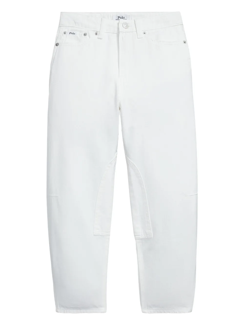 

Джинсы с нашивкой-логотипом Polo Ralph Lauren Kids, белый