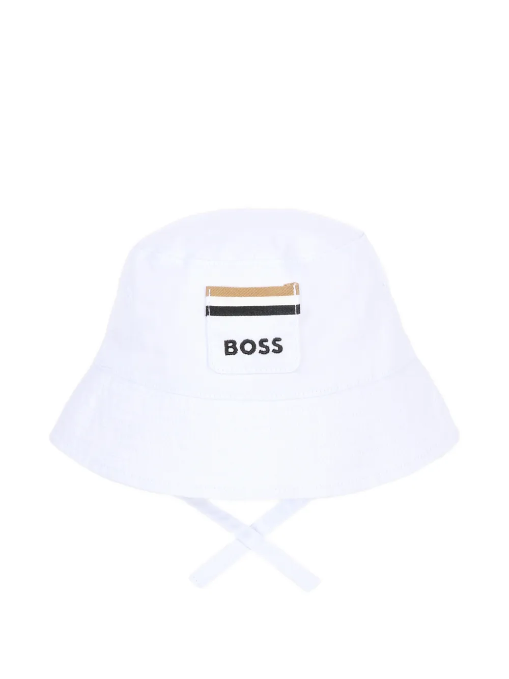 

Панама с нашивкой-логотипом Boss Kidswear, белый
