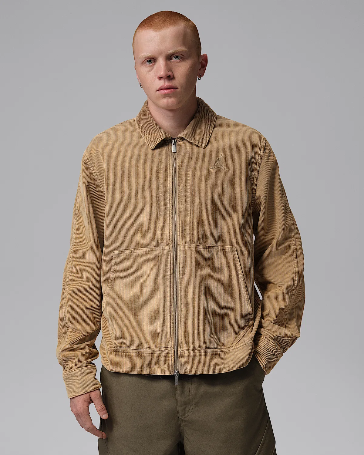 Мужская вельветовая куртка Jordan Flight, Khaki/Khaki