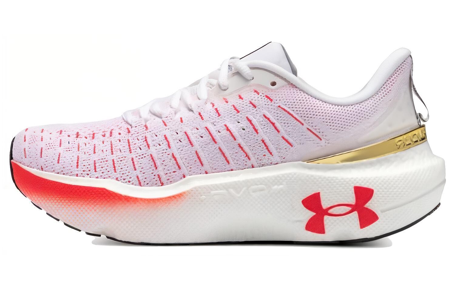 

Кроссовки Infinite Elite женские с низким верхом, белые/красные Under Armour