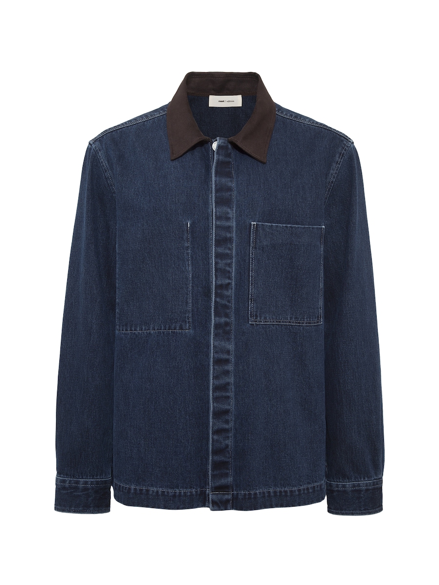 

Рубашка на пуговицах классического кроя Mavi, темно-синий