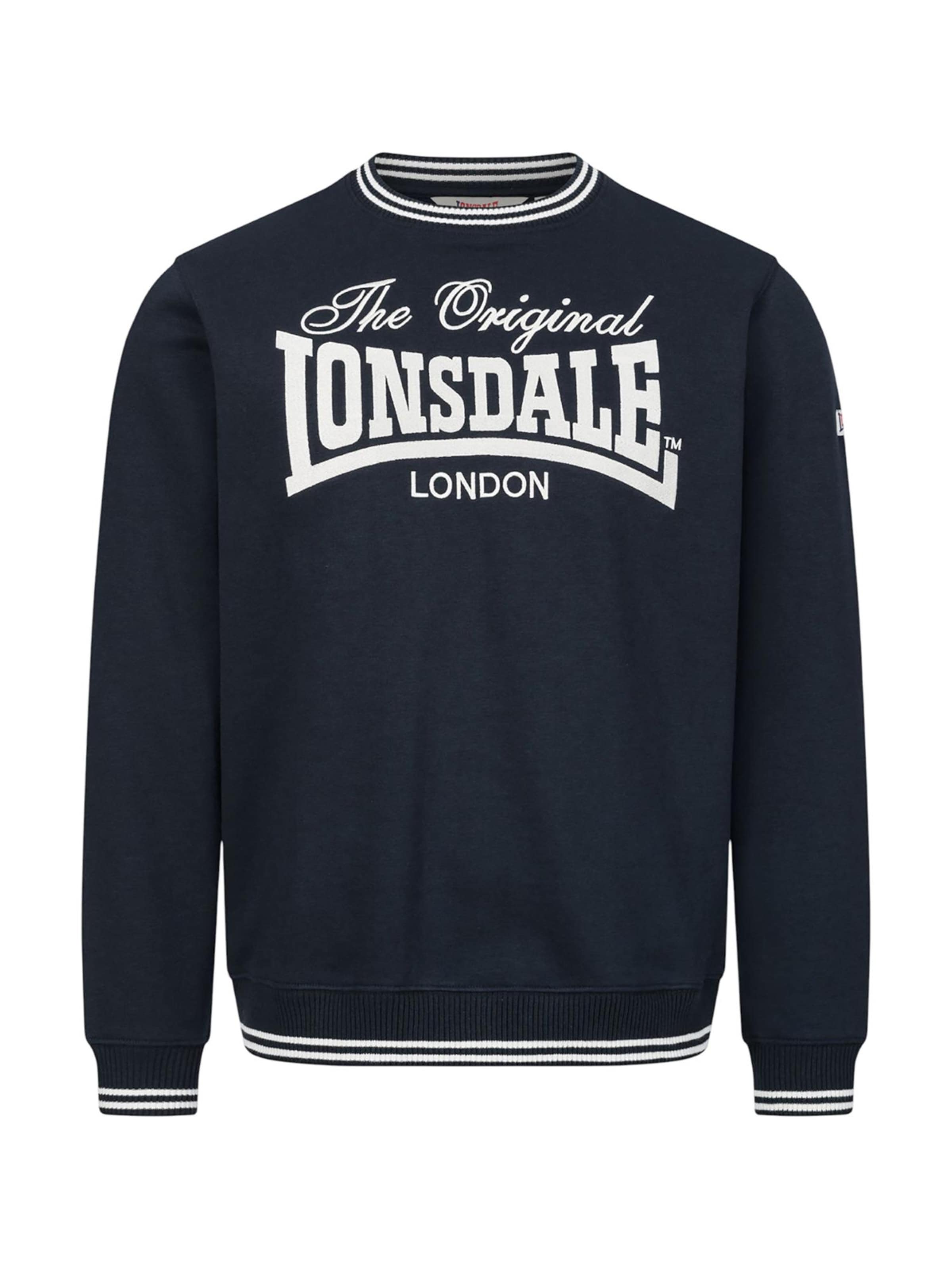 

LONSDALE Свитшот 'Clifton' в цвете Navy