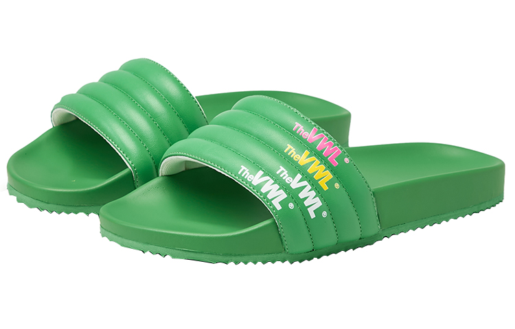 VWL Слипоны Slide Unisex Green — фото 4