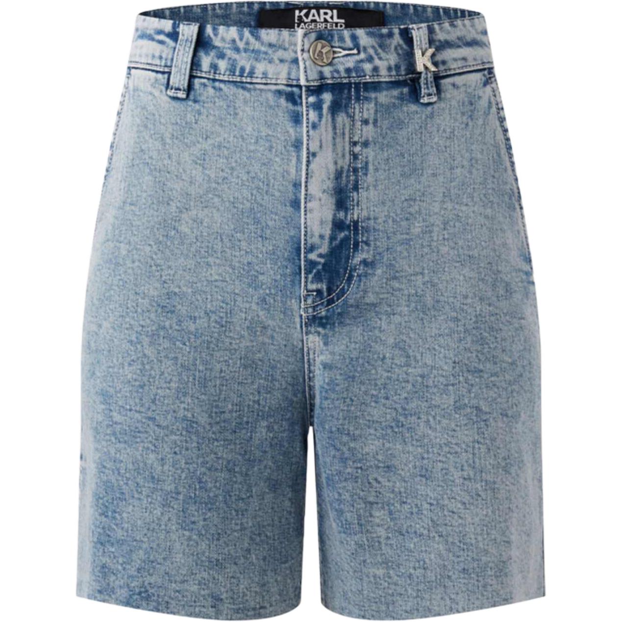 

KARL LAGERFELD / Karl Lagerfeld Jeans Джинсовые шорты KARL LAGERFELD женские голубые