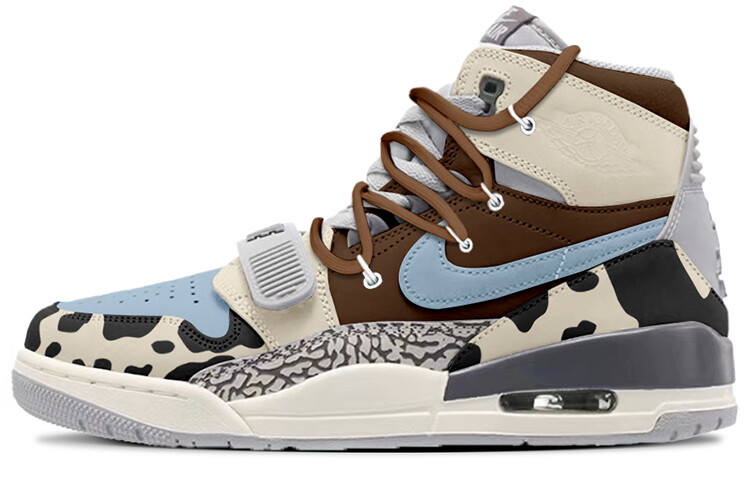 

Кроссовки Jordan Legacy 312 Vintage Basketball Shoes Men High-top Brown, цвет Off White, Белый, Кроссовки Jordan Legacy 312 Vintage Basketball Shoes Men High-top Brown, цвет Off White
