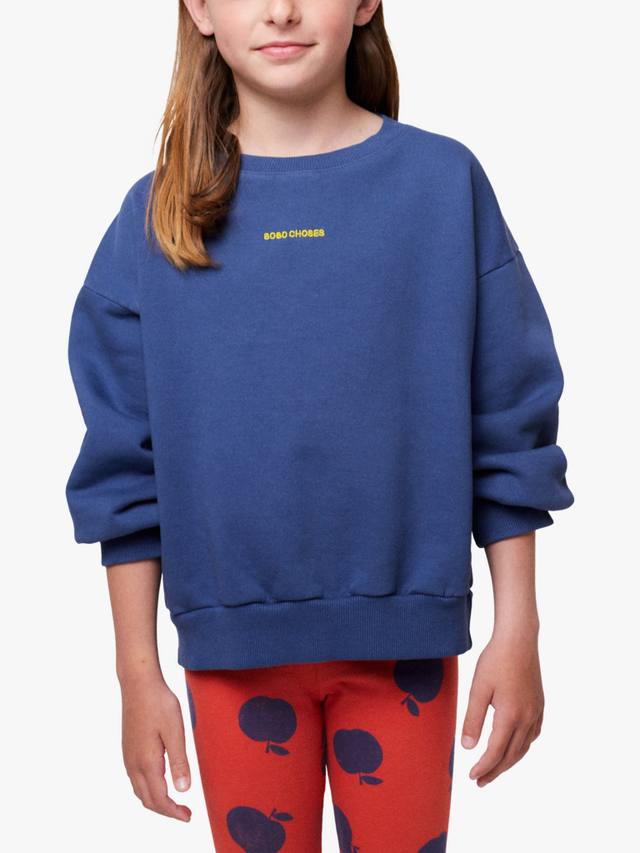 

Детский хлопковый свитшот Sunshine Bobo Choses, Blue Dark