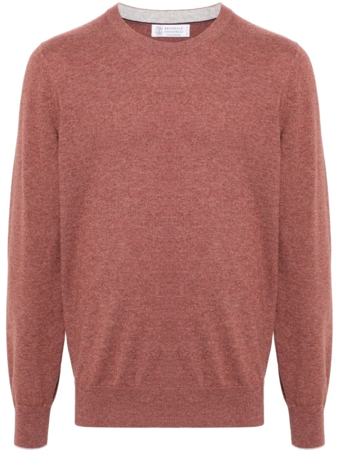 

Brunello Cucinelli джемпер с эффектом меланжа, красный