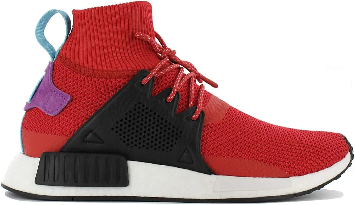 Кроссовки для зимнего фитнеса Adidas Unisex NMD_xr1, Scarlet Black Purple Escarl Negbas Pursho