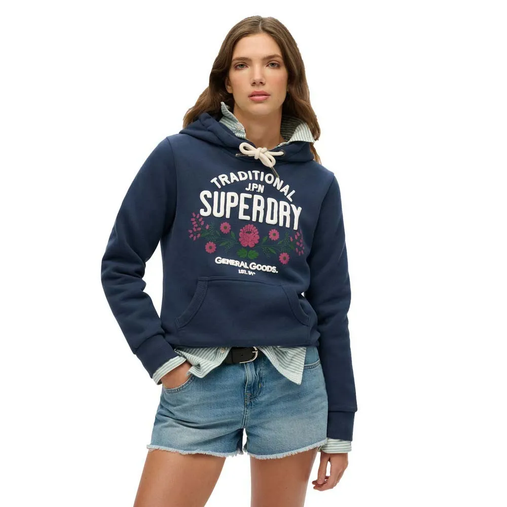 

Худи Superdry Lot 54, синий