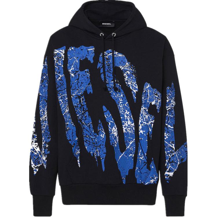 

DIESEL Свитшот мужской черный
