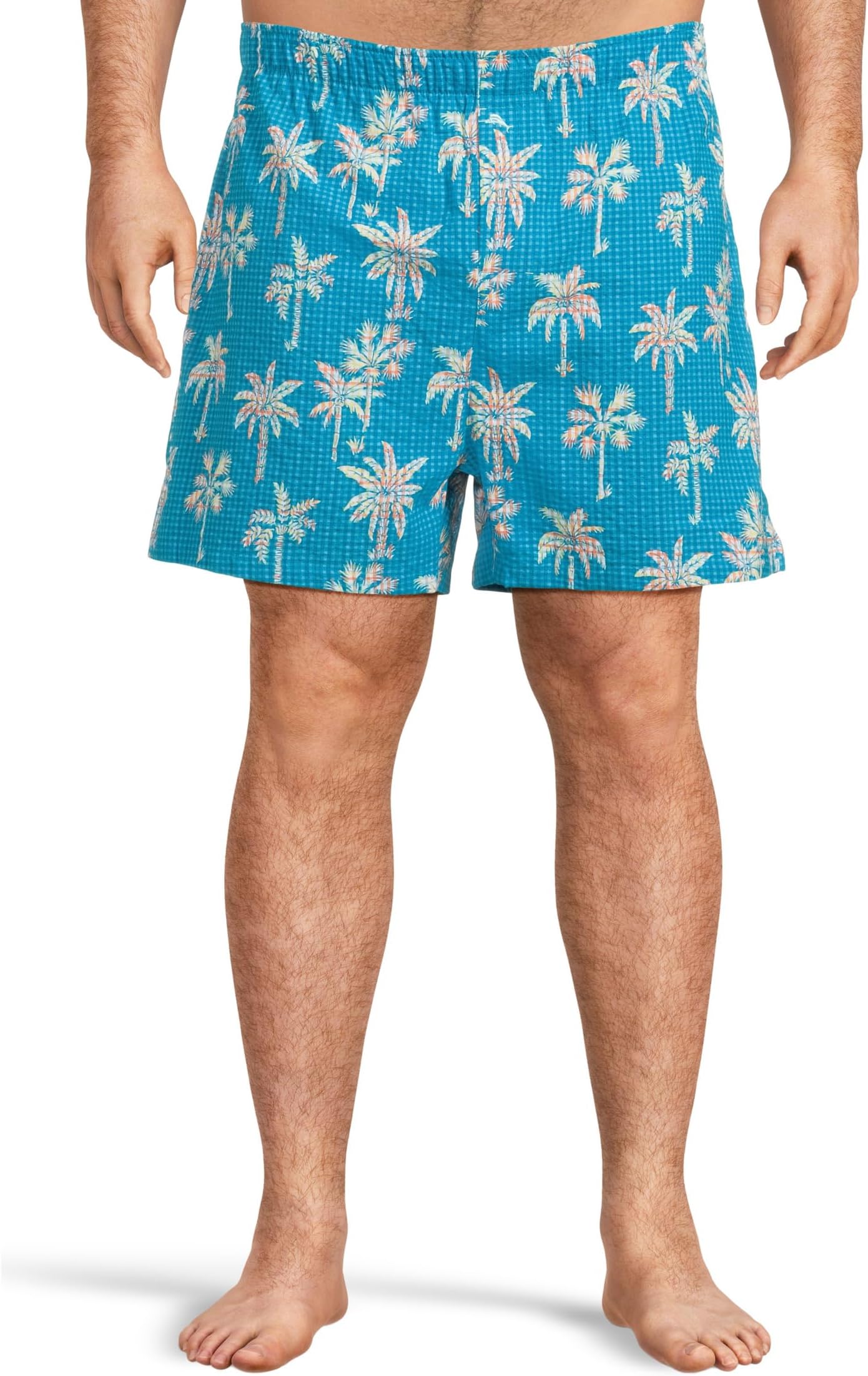 

Шорты Tommy Bahama Cotton Seersucker Woven Boxer, Blue Print