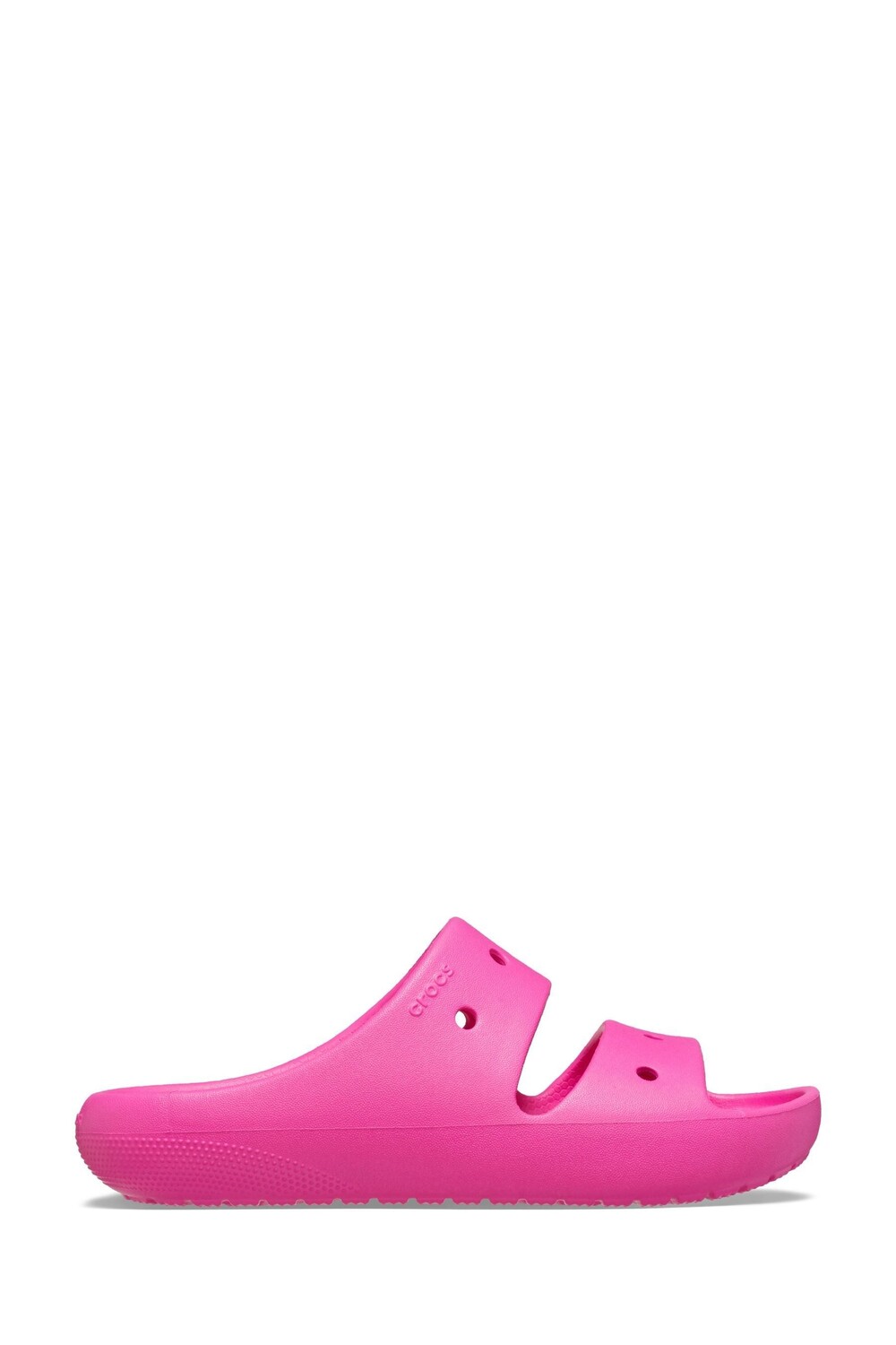 

Классические детские сандалии с двумя ремешками Crocs, розовый