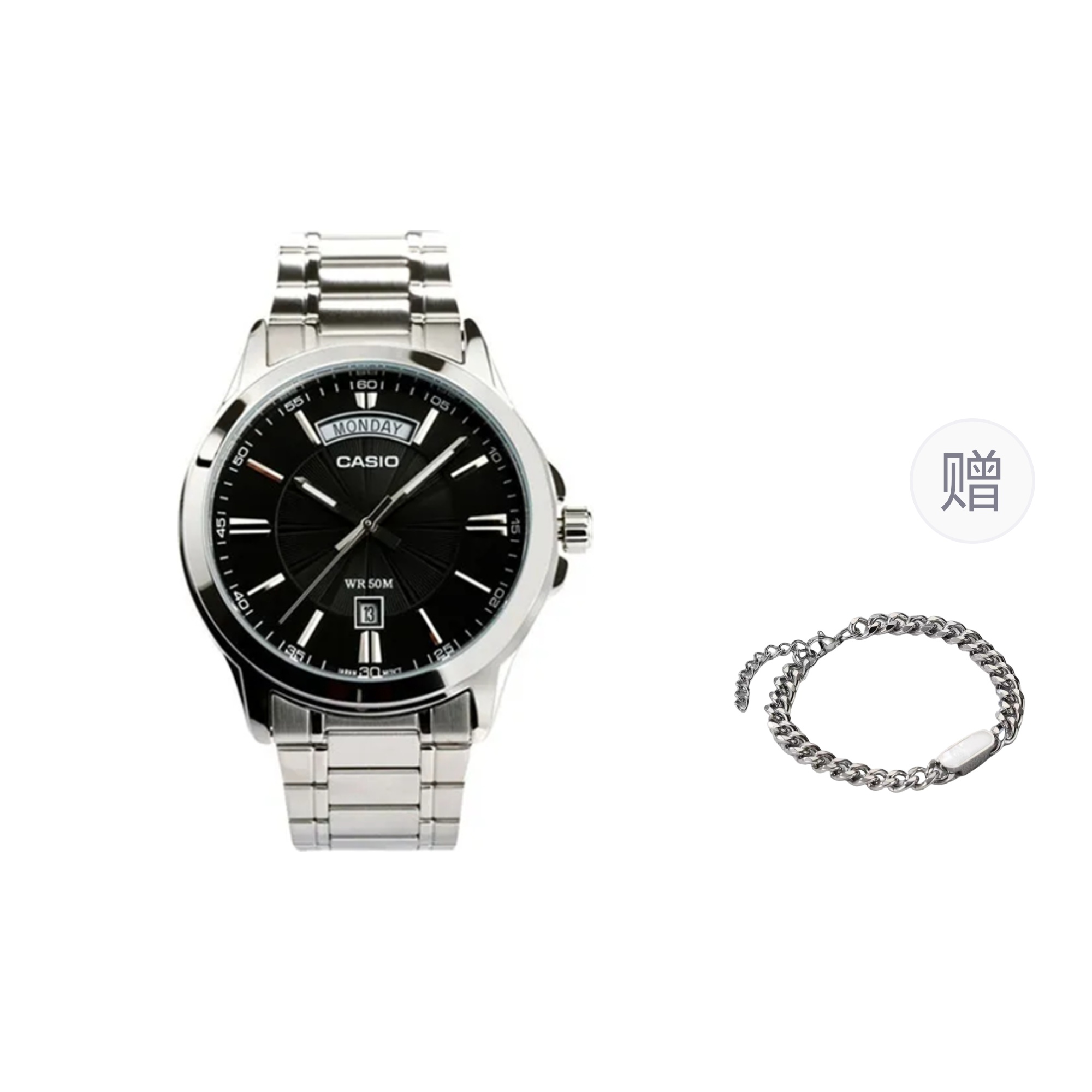 

CASIO Часы Men Black Watch, Black