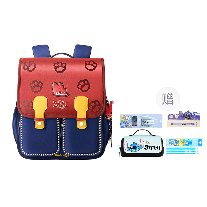 

Disney Полиэстеровый рюкзак для школьников разноцветный, Nick+Study Stationery