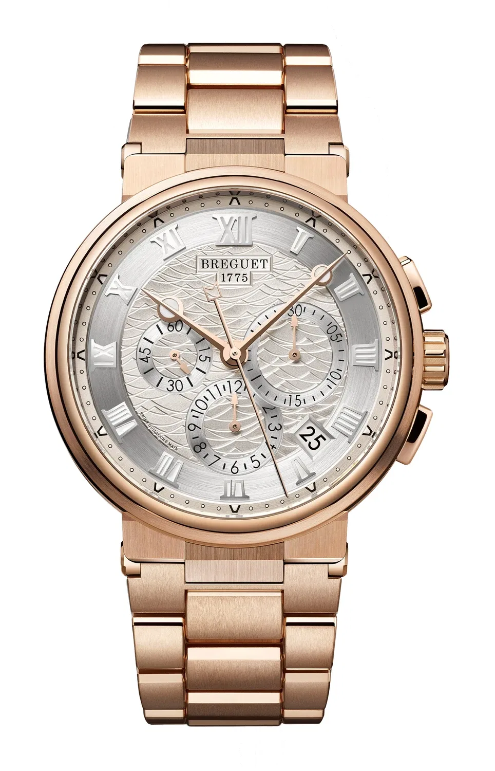 МАРИНА ХРОНОГРАФ - 5527BR/12/RW0 BREGUET, золотой