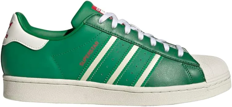 

Мужские кроссовки Adidas Originals Superstar, белый/бежевый/красный