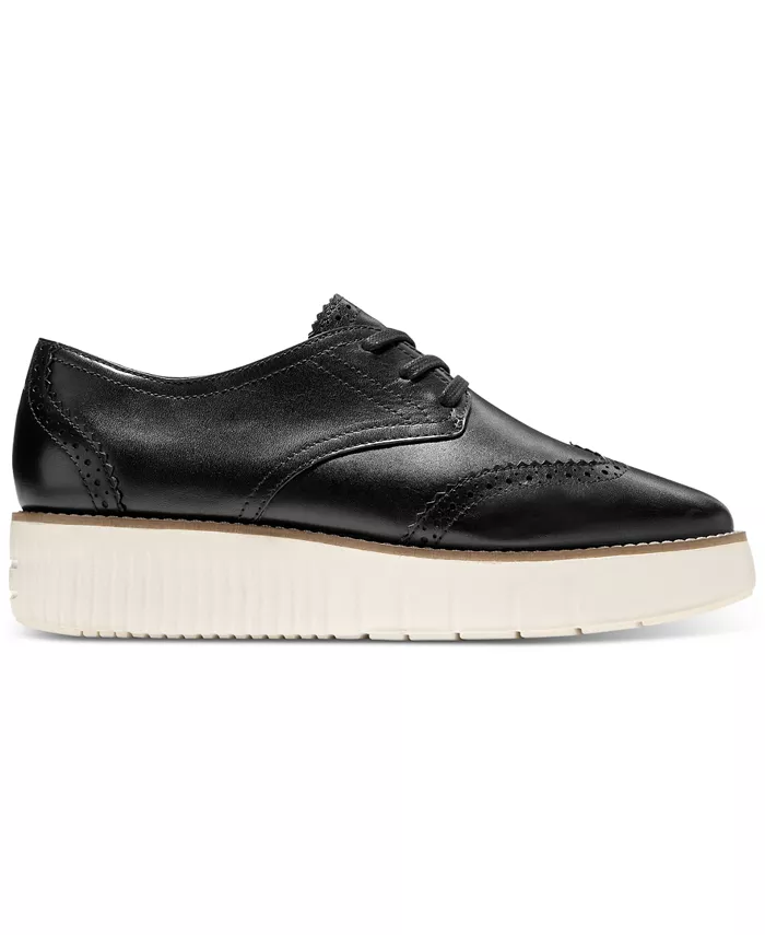 Женские оксфорды Grand City на платформе Cole Haan, черный — фото 2