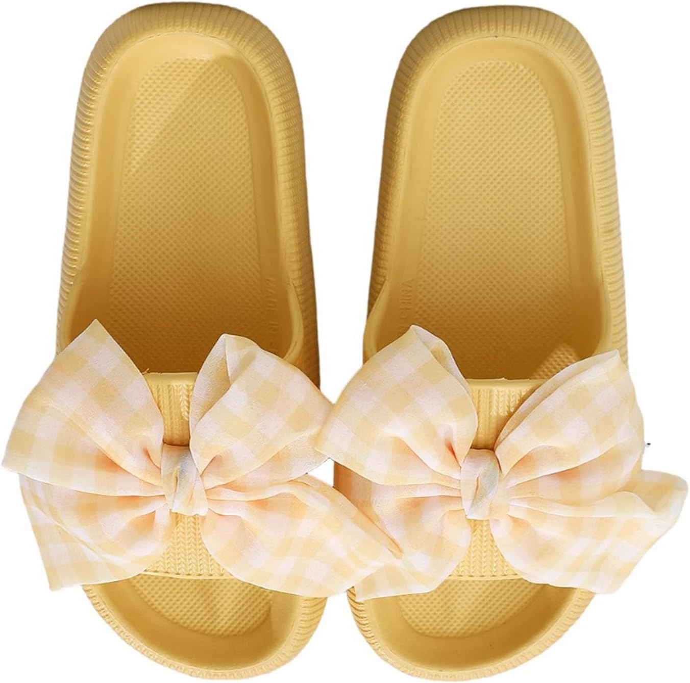 

Женские и мужские слайдеры WIRETRAN Cloud, шлепанцы для душа, быстросохнущие, с открытым носком, мягкие и удобные, с толстой подошвой, для дома и улицы, пляжные слайдеры, желтый