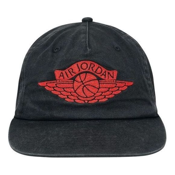 

Бейсболка Air Jordan Pro Rare Air Unstructured Hat 'Black Red', черный