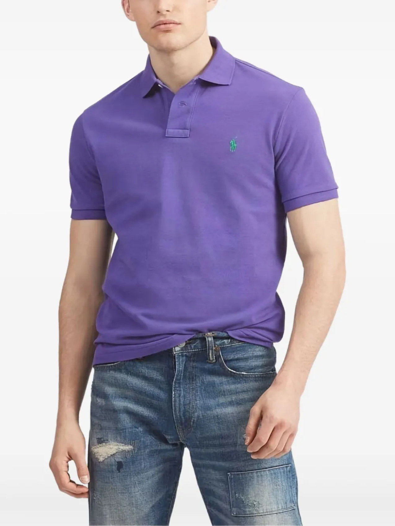 Polo Ralph Lauren рубашка поло, фиолетовый — фото 3