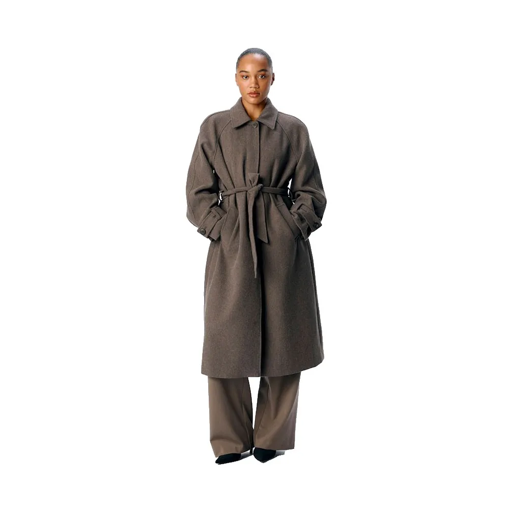 

Пальто Object Emma, коричневый