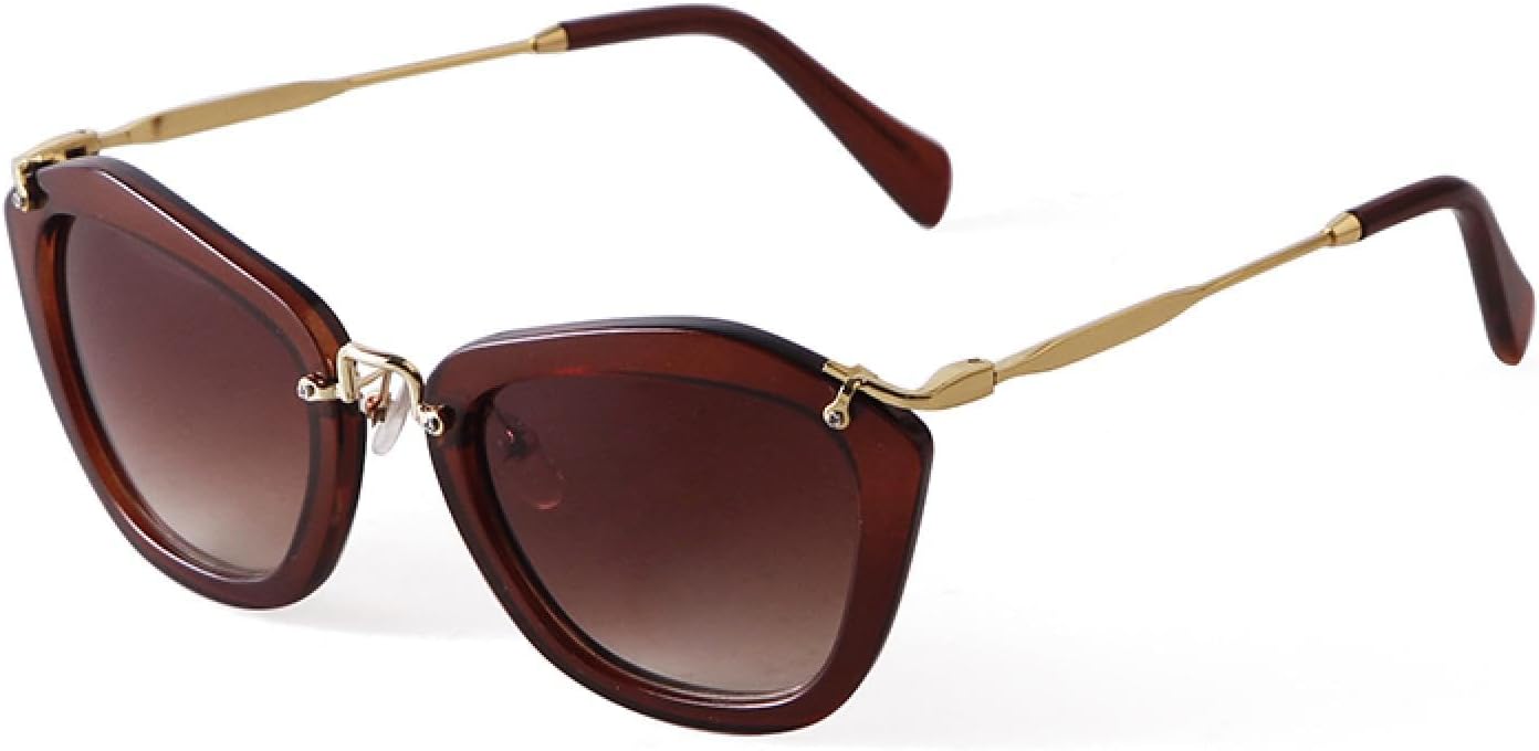 

Солнцезащитные очки «кошачий глаз» для женщин, сексуальные, в стиле ретро, ​​с асимметричным многоугольным оправой, металлическим солнцезащитным козырьком, необычные очки для женщин WNCKSQ, C3 Tea