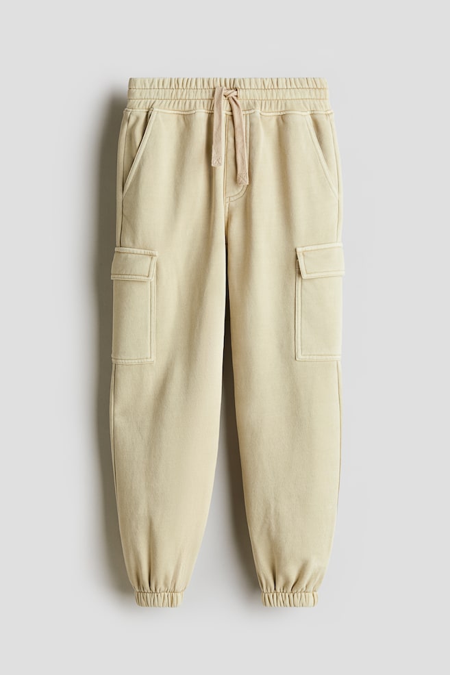 

Спортивные брюки карго H&M, бежевый