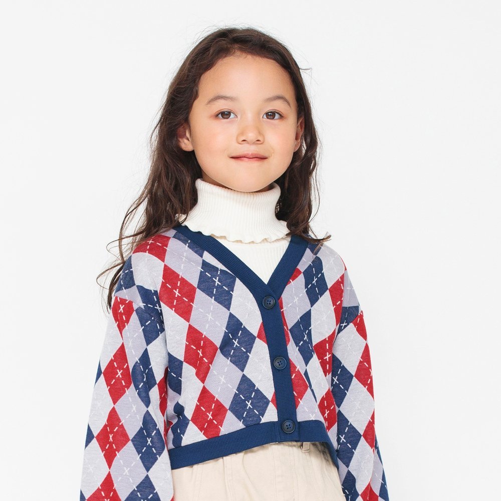 Кардиган Argyle JQ Branshes, Navy blue