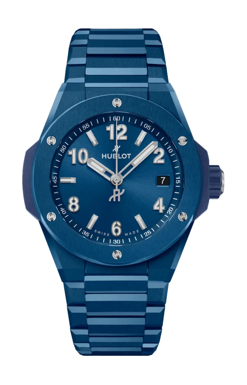 

Big bang integrated только время синяя керамика 38 мм - 457.ex.7170.ex HUBLOT