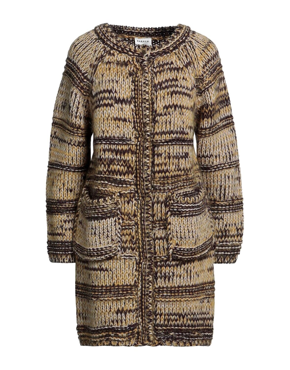 

Пальто P.A.R.O.S.H., горчичный