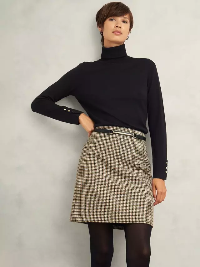 

Джемпер Hobbs Lara Merino Wool Roll Neck, черный