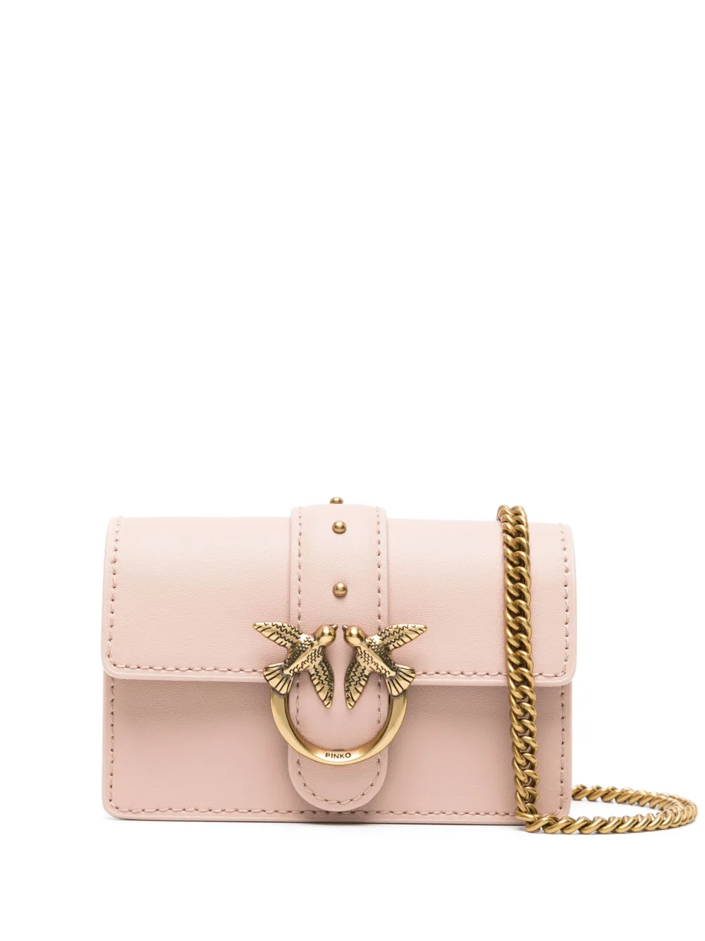 

Мини-сумка через плечо Love PINKO, розовый