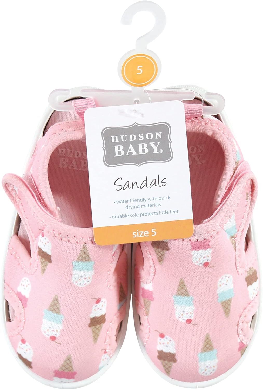 Детские сандалии и обувь для воды Hudson Baby унисекс, Ice Cream — фото 3