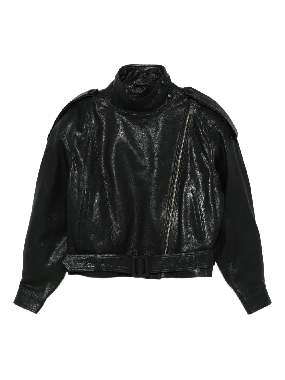 

Куртка из зернистой кожи ducie, черный