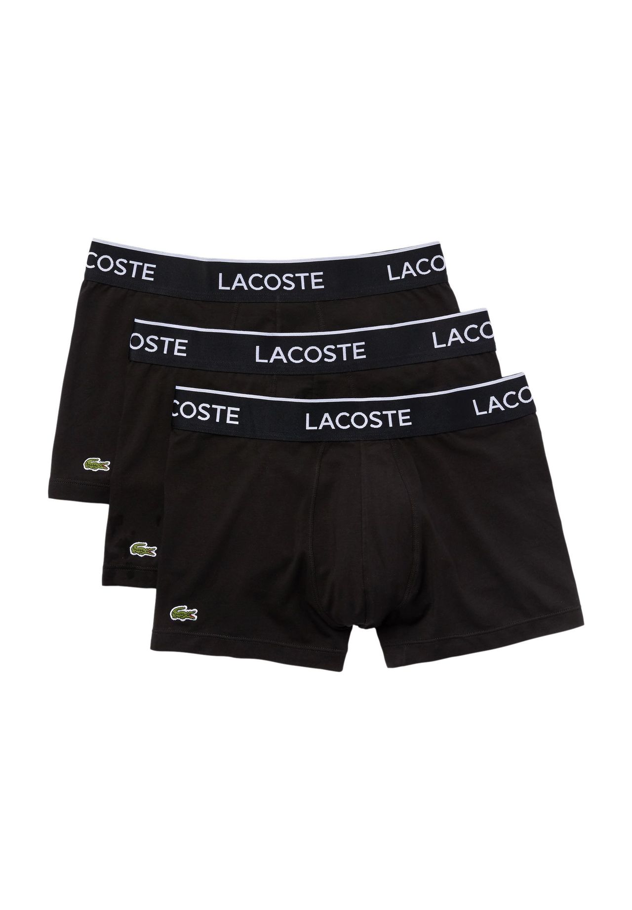 

Мужские повседневные брюки, 3 шт, пояс с логотипом LACOSTE, цвет 031 Black