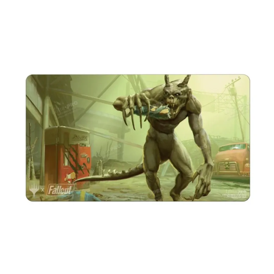

Тармогойф, игровая площадка с когтями смерти, Official Magic - The Gathering - Playmats - Fallout