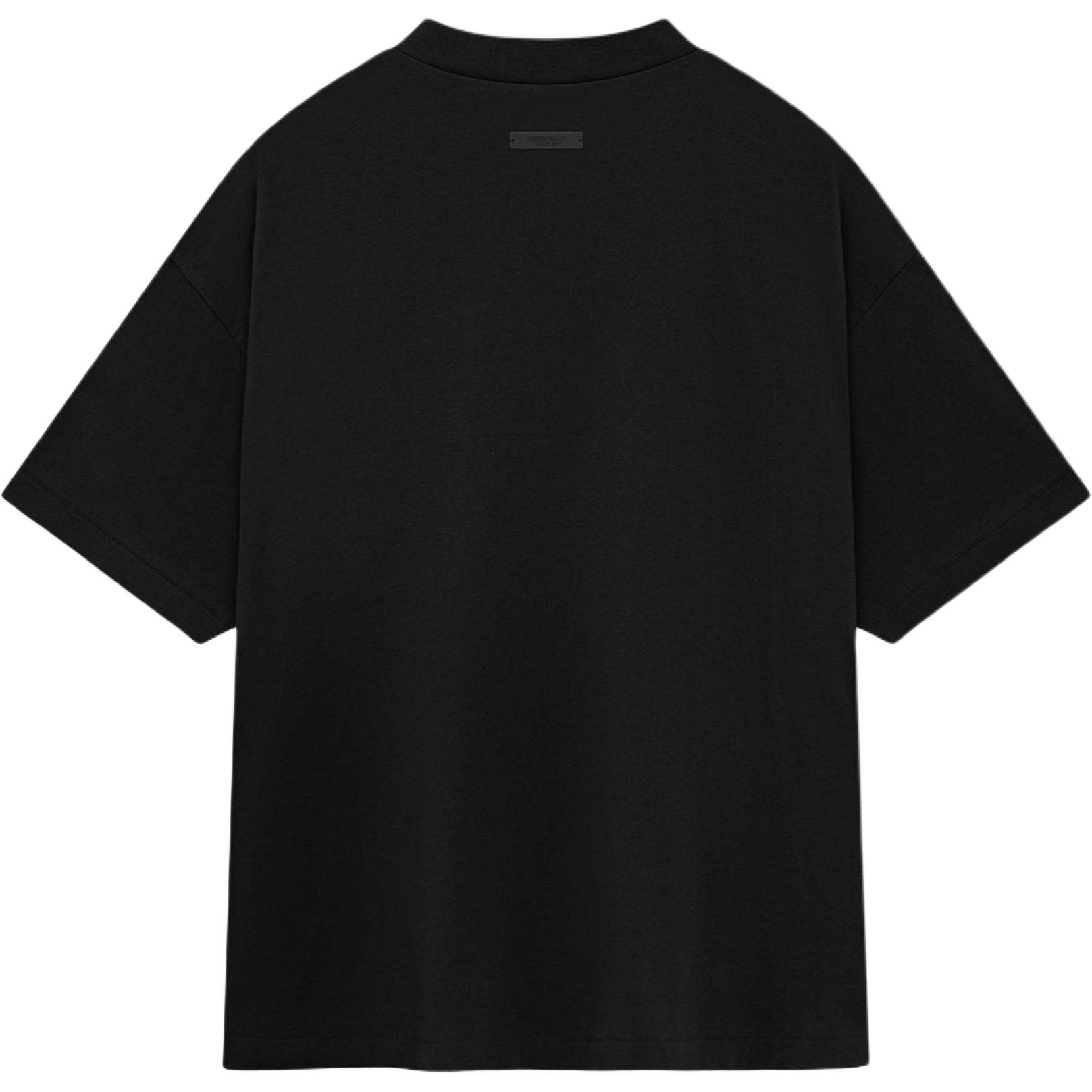 Футболка с круглым вырезом FW24 Fear Of God Essentials, Цвет Meteorite Black/Черный — фото 3