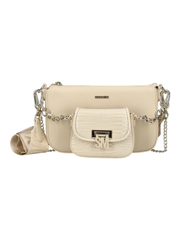 

Наплечная сумка Steve Madden, цвет bone, Белый, Наплечная сумка Steve Madden, цвет bone