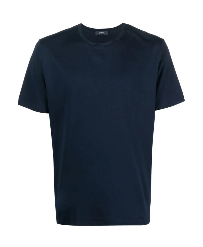 

Синяя футболка 9200 стильная Herno, синий