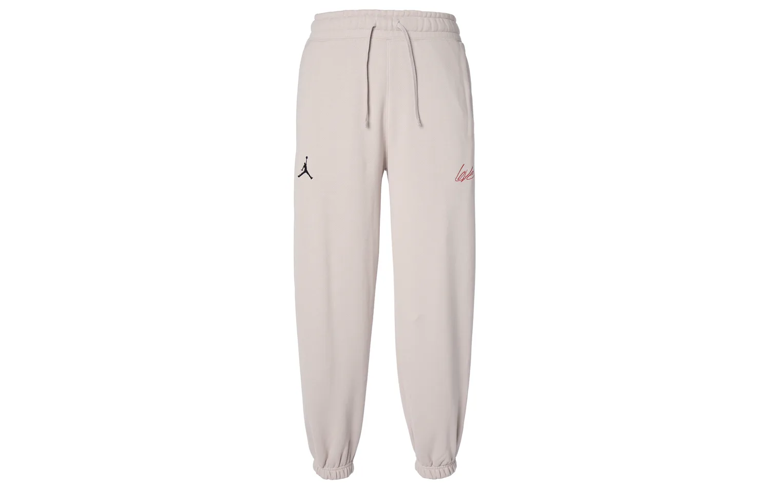 Jordan Утепленные брюки Valentine's Day Knitted Sweatpants Women's Fossil Lime Moderate Cuffed — фото 3