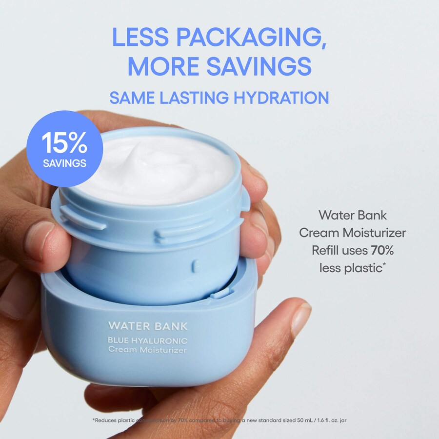 Сыворотка Laneige — Увлажняющий Water Bank Blue с гиалуроновой кислотой для восстановления влагозащитного, 50 мл — фото 2