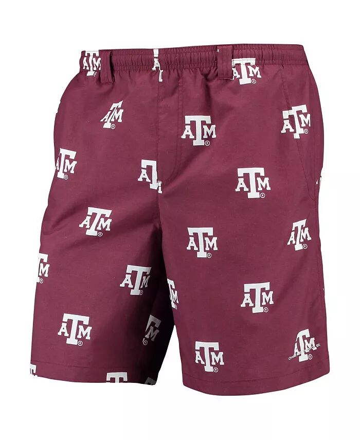 

Мужские шорты PFG Maroon Texas A&M Aggies Backcast II 8 дюймов Omni-Shade Hybrid Columbia