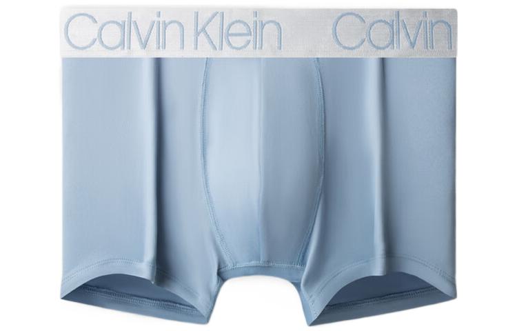 CALVIN KLEIN Трусы Мужские 3 шт, 9OP-Jasper/Цинково-серый/Небесно-голубой — фото 3