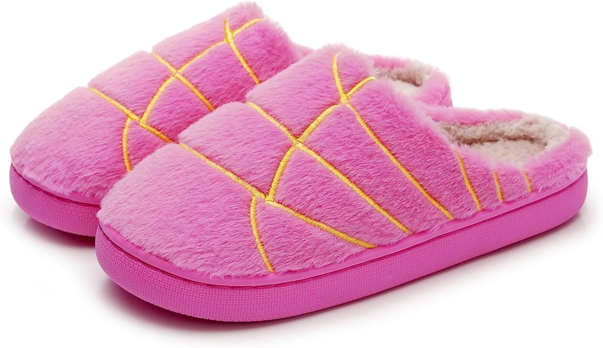 

Домашние тапочки для женщин и мужчин, мягкие, уютные, теплые плюшевые домашние обувь Onngaku, красный