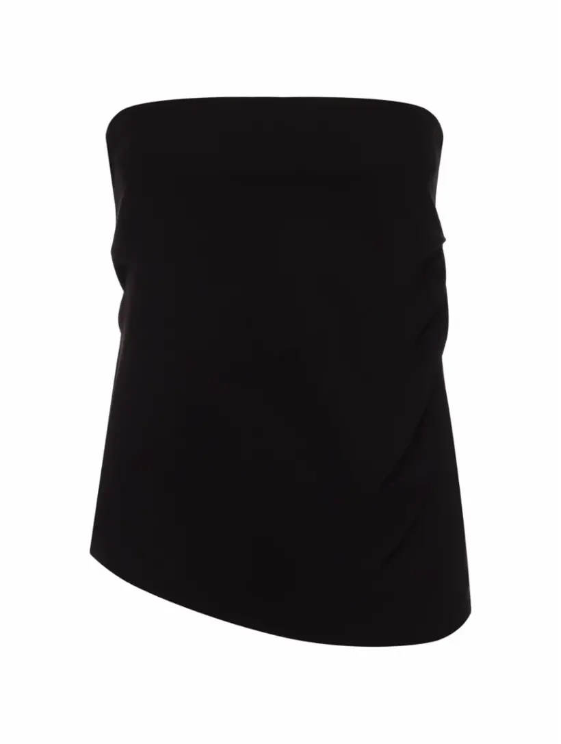 

Топ с драпировкой Helmut Lang, черный