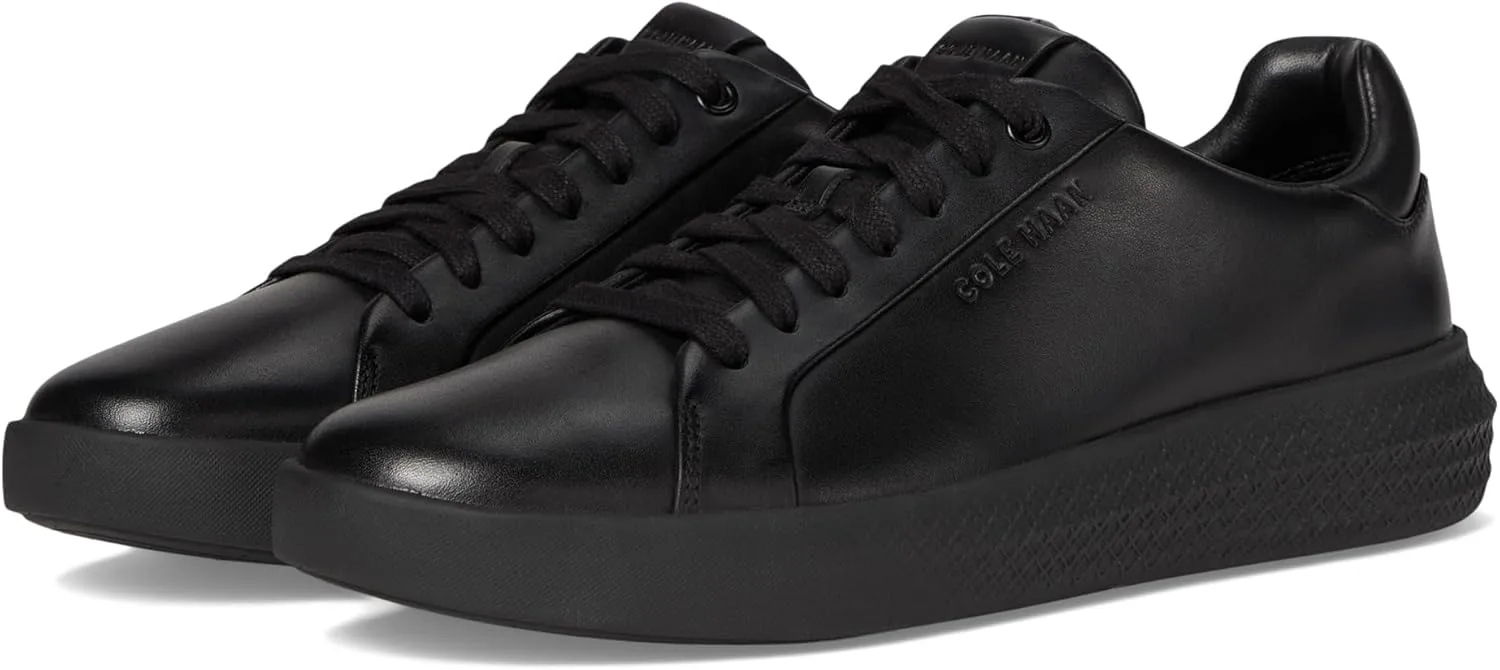 Мужские кроссовки Cole Haan Grand Hurrion Cup на шнуровке до самого носка, черный